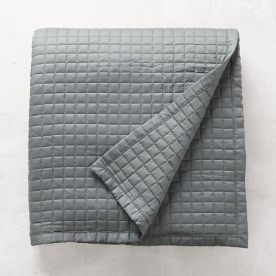 Bamboo from Rayon Quilted Coverlet and Shams Grandin Road