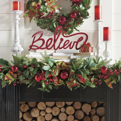 Macfarland Mantel Swag Grandin Road