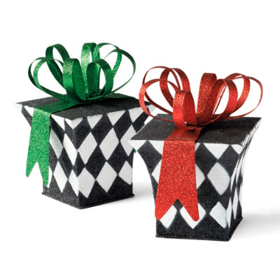 Set of Two Harlequin Gift Boxes