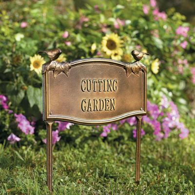 Personalized Garden Plaque Grandin Road
