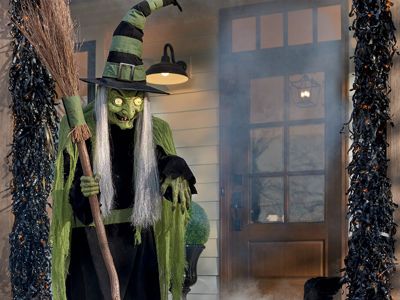 witch decorations indoor