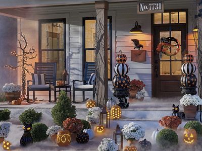 Top 10 Halloween Pathway Decorations - Grandin Road Blog