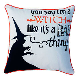 You Say Witch Pillow