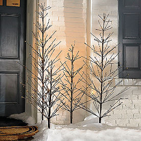 Battery-operated Outdoor Twig Tree