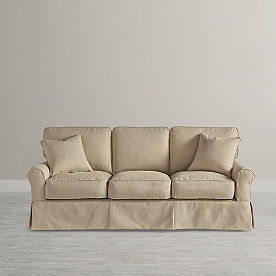 Clara Slipcovered Sofa
