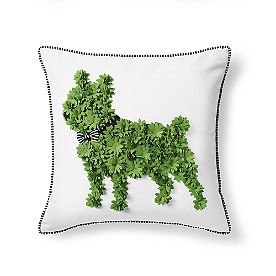French Bulldog Topiary Dog Pillow