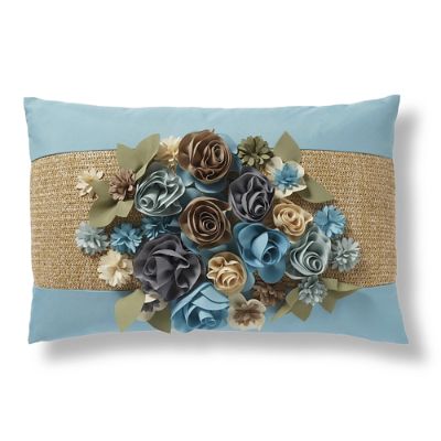 Topiary Outdoor Raffia Pillows
