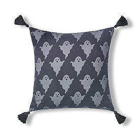Ghost Pattern Reversible Pillow