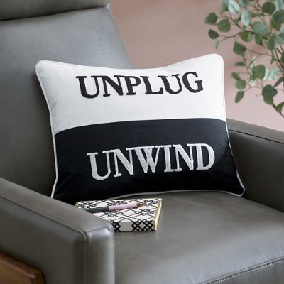 Unplug Unwind Pillows