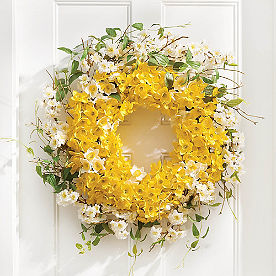 Daffodil Lane Wreath