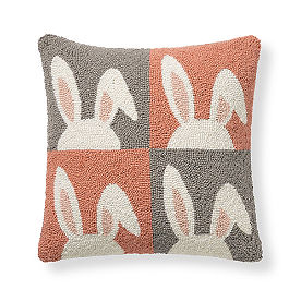 Bunny Grid Pillow