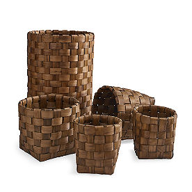 Chipwood Nesting Baskets, Set of Five