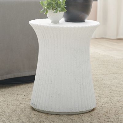 Essie Fluted Side Table