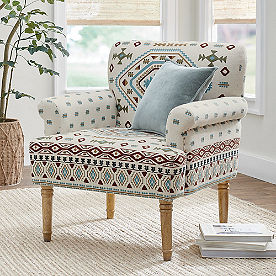 Ezra Embroidered Chair