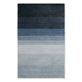 Carved Ombre Wool Rug