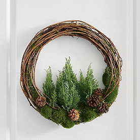 Christmas Scene Wreath