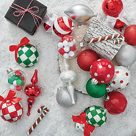 Holly Jolly Ornaments