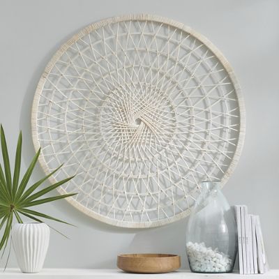Woven Bamboo Wall Decor