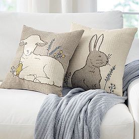 Easter Field Pillows