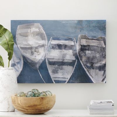Paddle Boat Docking Wall Art
