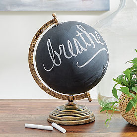 Tabletop Chalk Globe