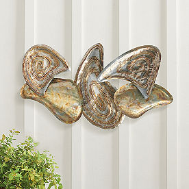 Onshore Oyster Outdoor Wall Art