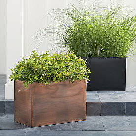 Stainless Steel Rectangle Planter
