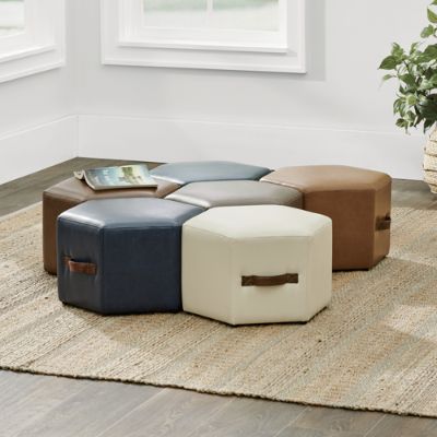 Hexagon deals storage ottoman