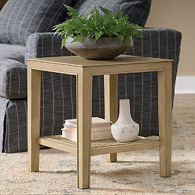 Brenna Cane Side Table