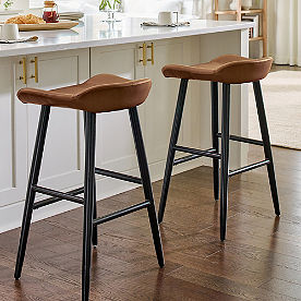 Theodore Backless Bar & Counter Stool