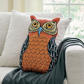 Oslo Owl Shaped Pillow