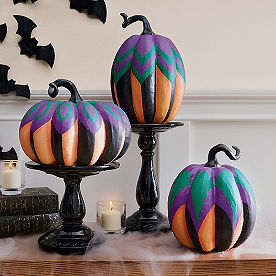 Katherine's Collection Spooktacular Pumpkins, Set of Three