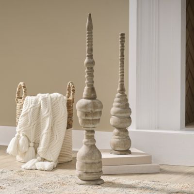 Carved Wood Finials