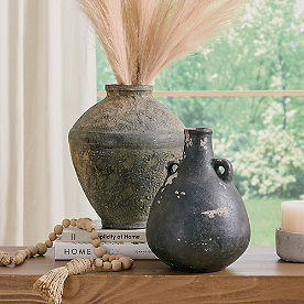 Rustic Handcrafted Ceramic Vases