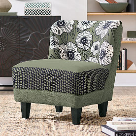 Callie Embroidered Accent Chair