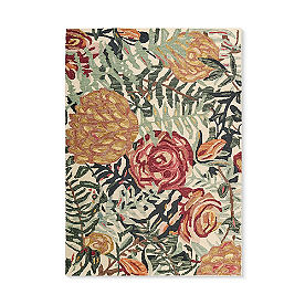 Donna Floral Hooked Wool Rug