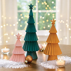 Christmas Cheer Trees, Set of Three