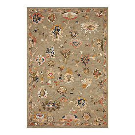 Ely Traditional Hooked Wool Rug