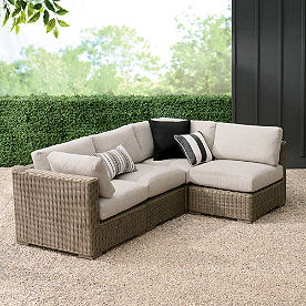 Portland Woven Sectional Collection