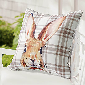 Bernard Bunny Reversible Pillow