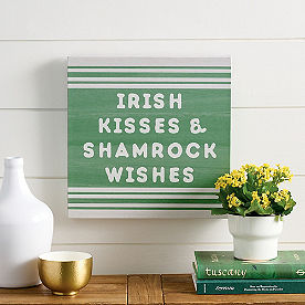 Irish Kisses Canvas