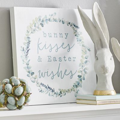 Bunny Kisses Canvas