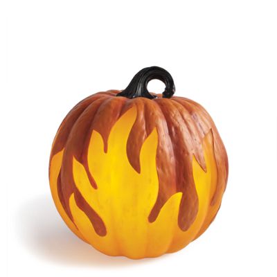 Flame Lighted Pumpkins | Grandin Road