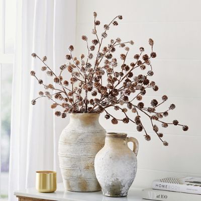 Pinecone Stems, Set of Six