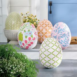 Garden Easter Eggs