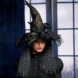 Katherine's Collection Deluxe Witch Hat