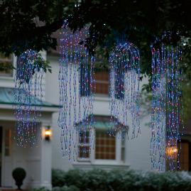 Multi-Colored Weeping Willow Lights
