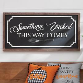 Something Wicked Wall Decor
