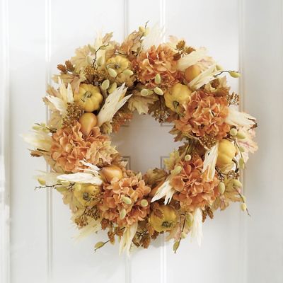 Golden Fall Wreath