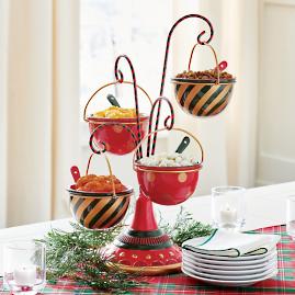 Be Merry Snack Bowl Stand